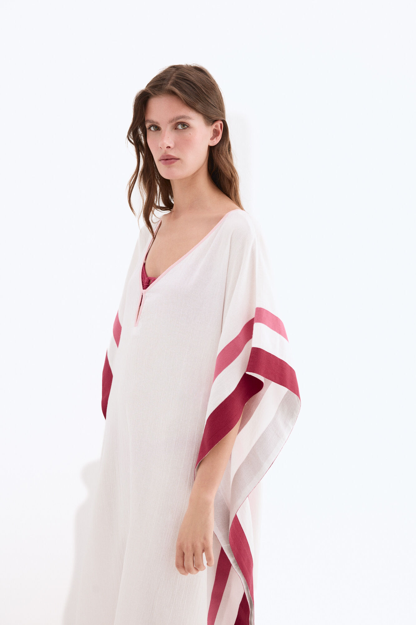 Pedro del Hierro Contrast kaftan