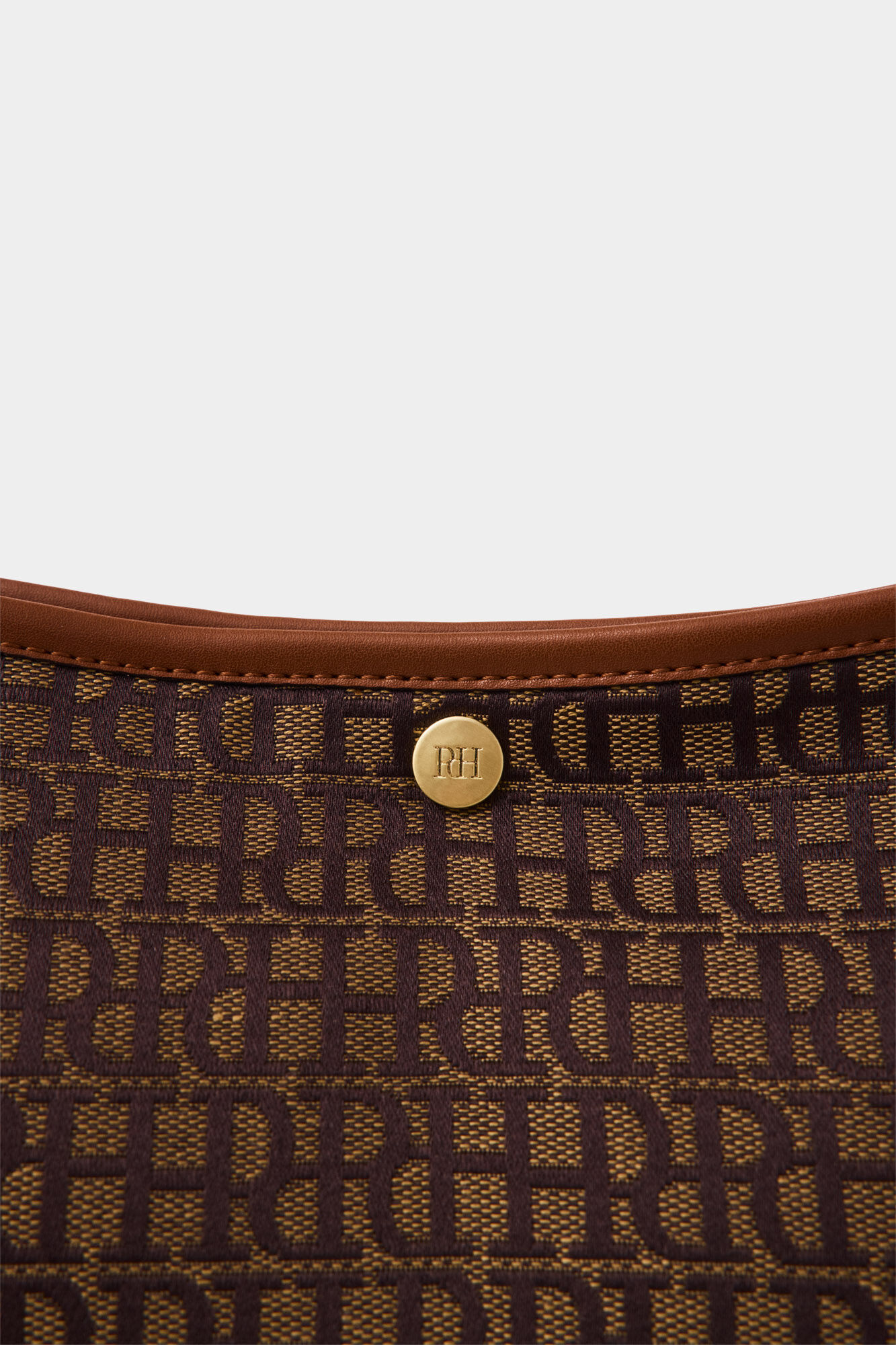 Pedro del Hierro Logo shopper bag Brown