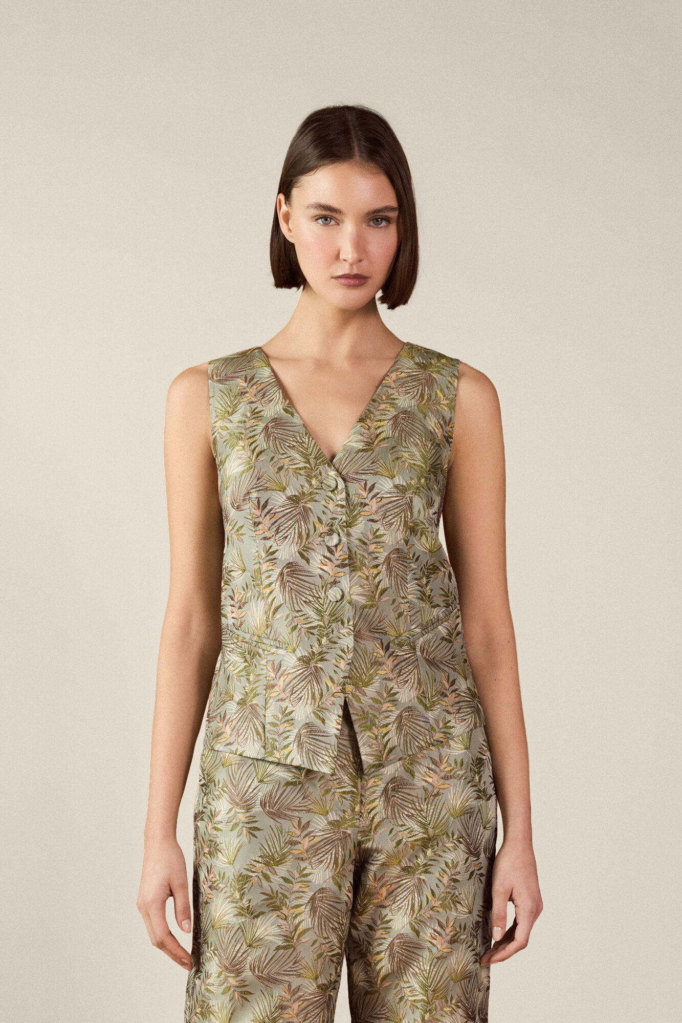 TFP by Tamara Falc&oacute; Jacquard gilet