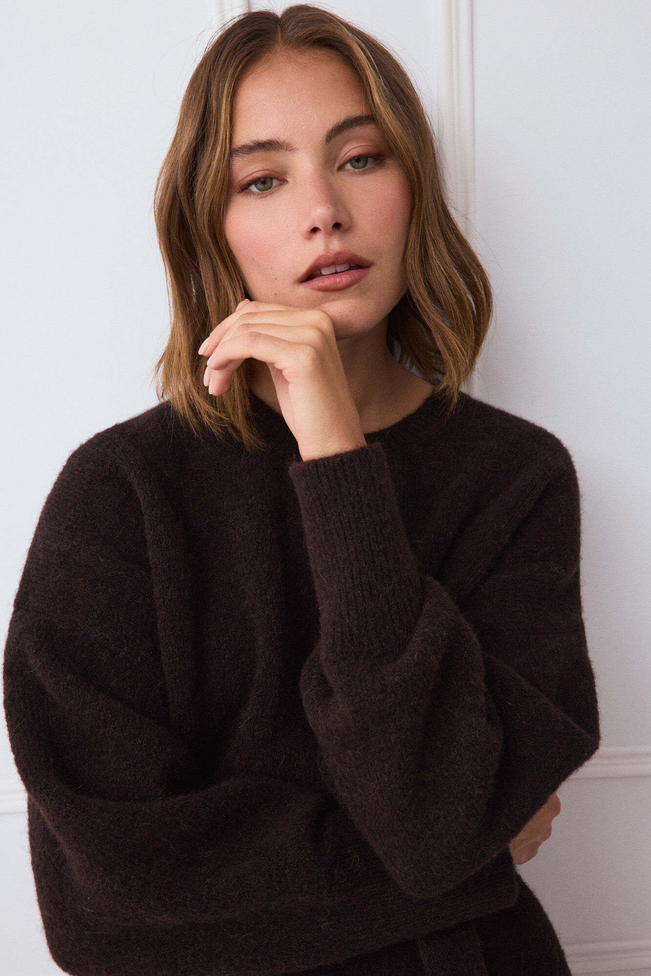 TFP by Tamara Falc&oacute; Oversize crew neck jumper