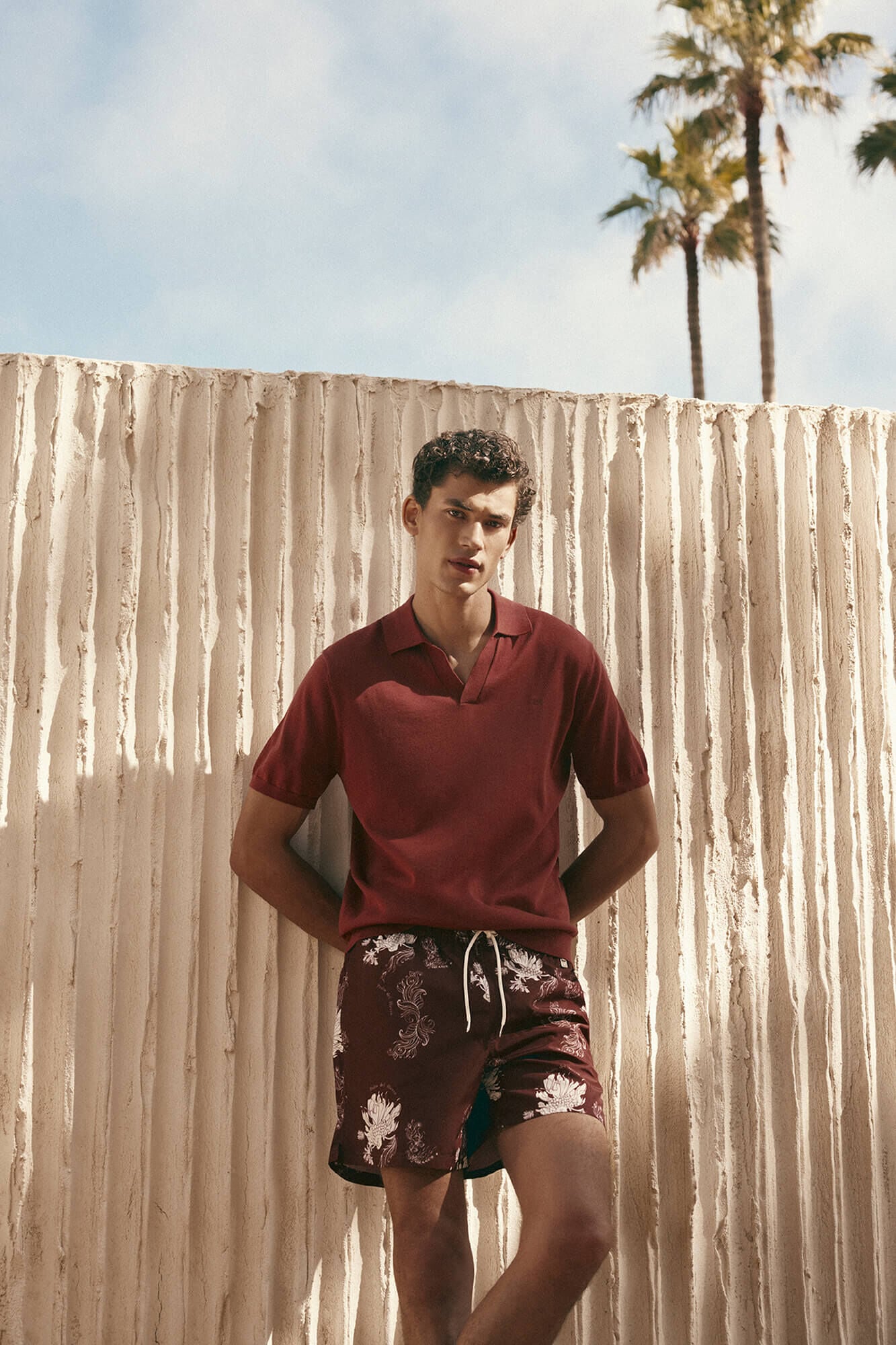 Pedro del Hierro Cotton premium short sleeve polo shirt