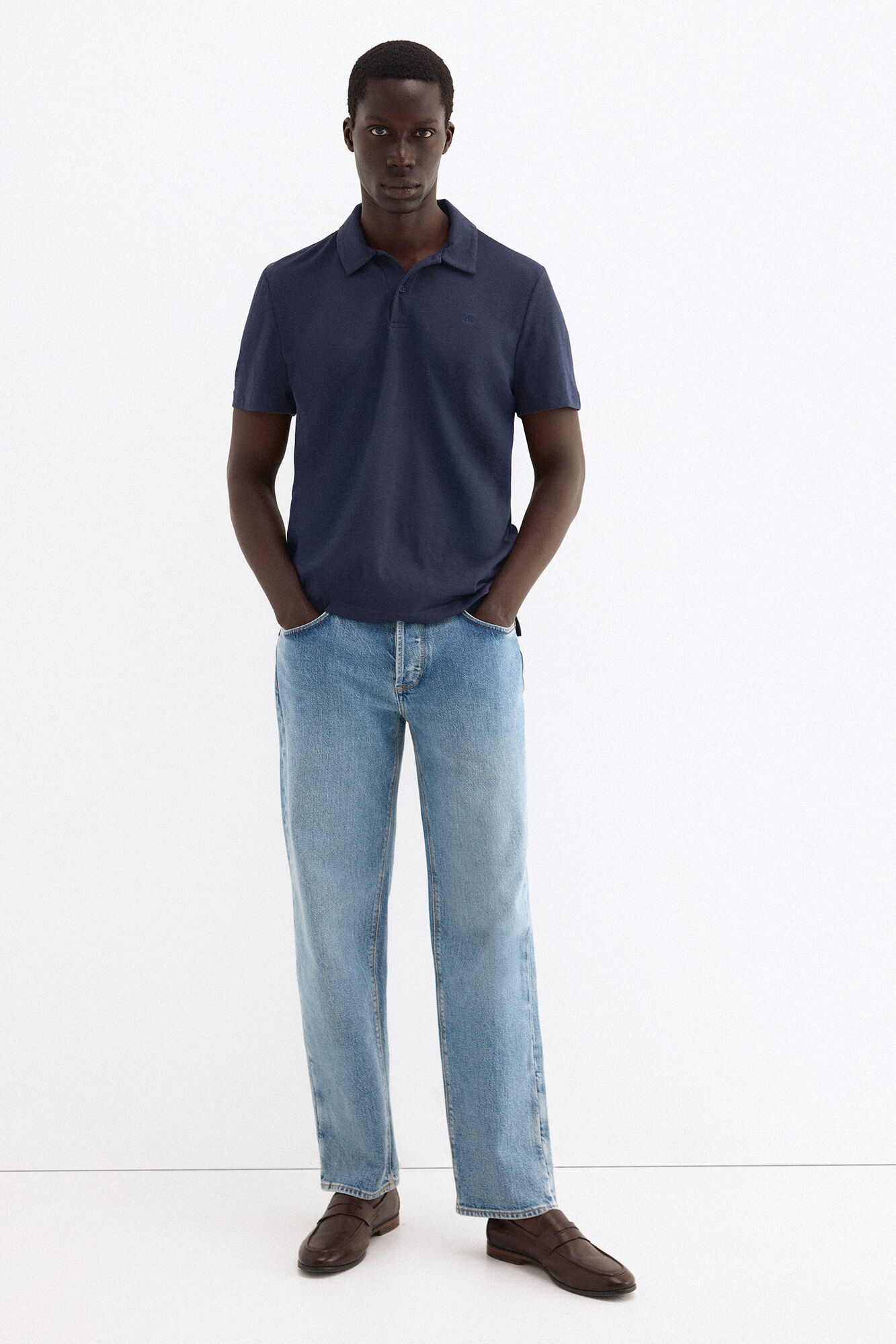Pedro del Hierro Plain polo shirt
