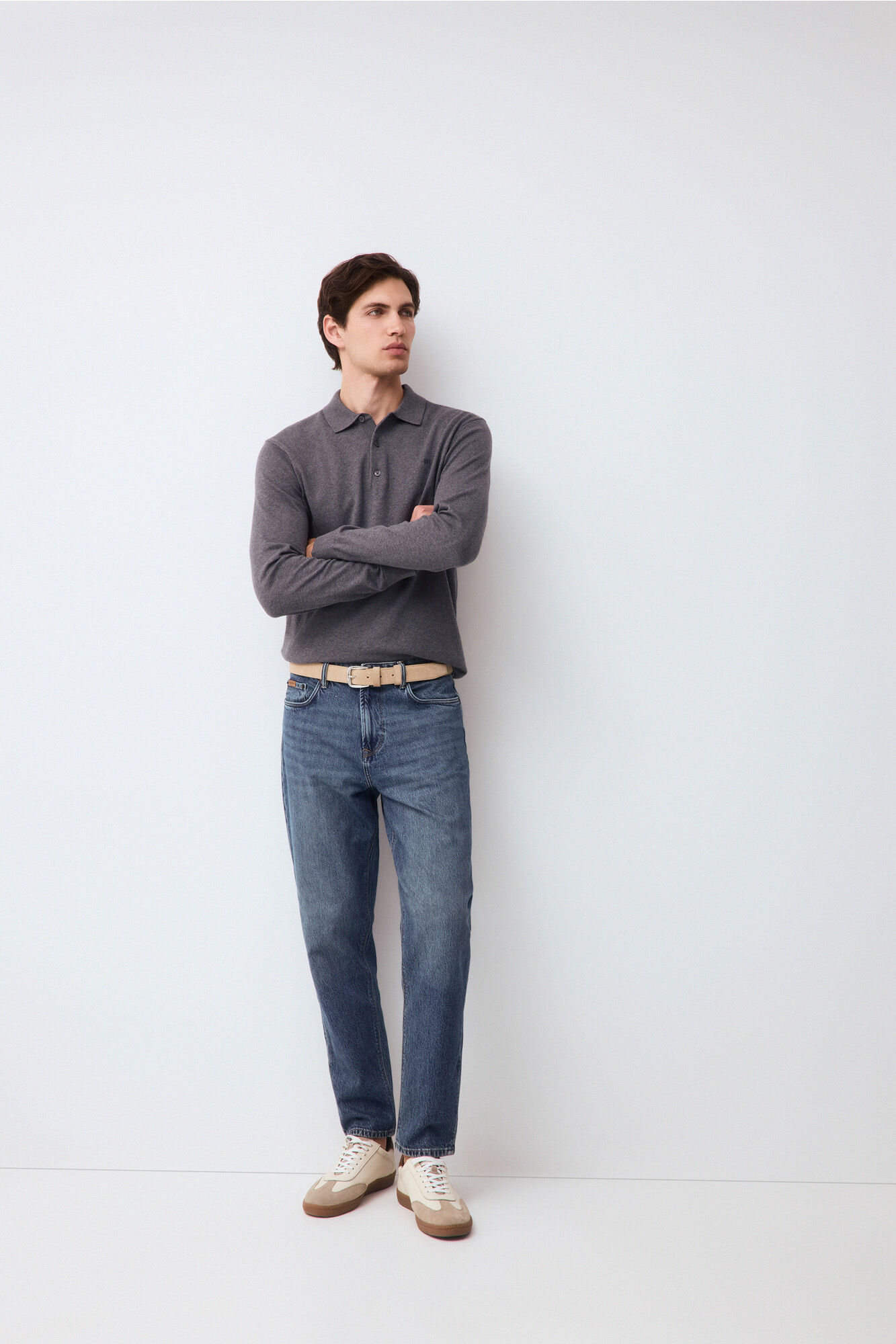 Pedro del Hierro Premium cotton silk cashmere knit jumper