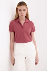 Pedro del Hierro Short sleeve polo shirt Pink