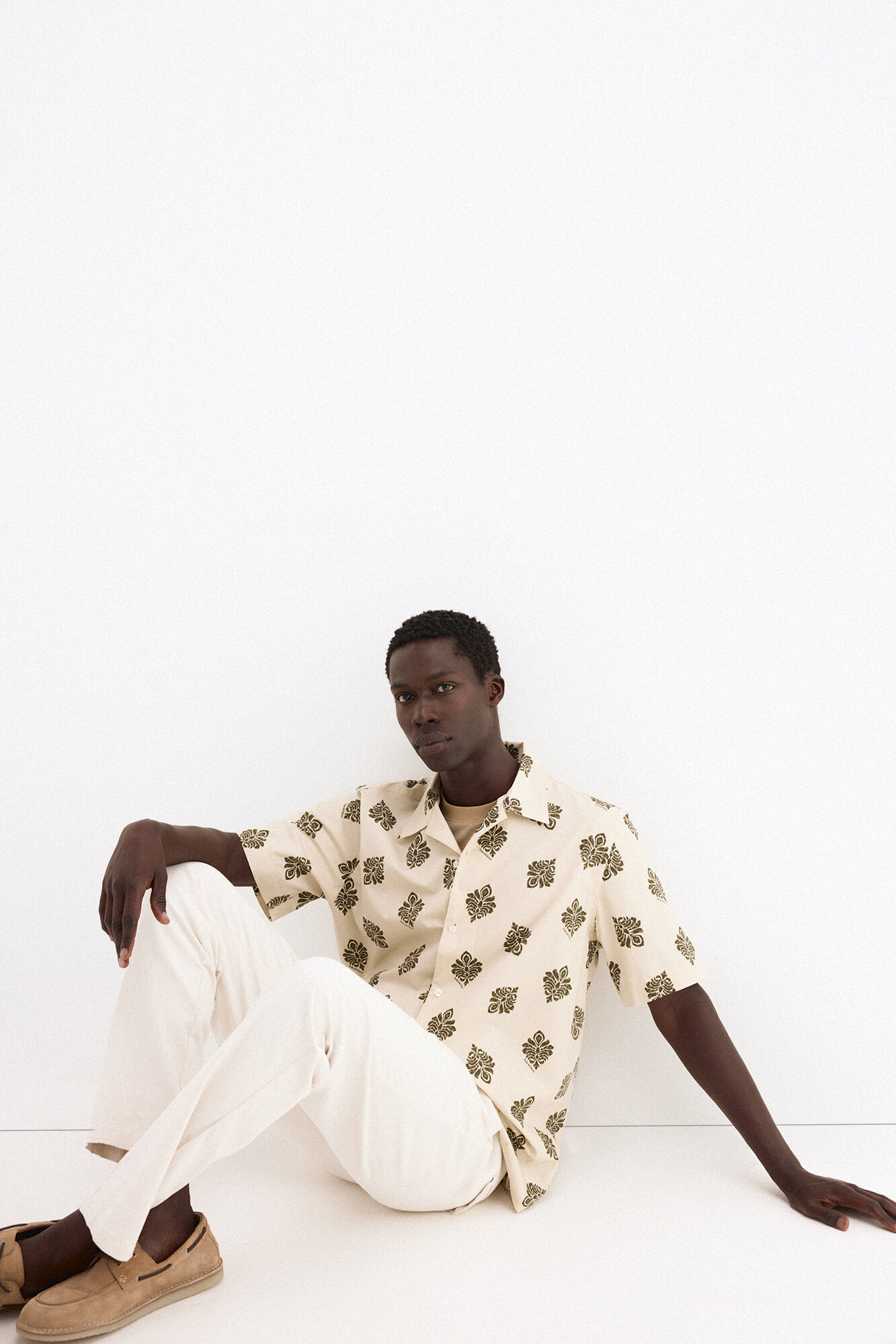 Pedro del Hierro Printed short sleeve shirt