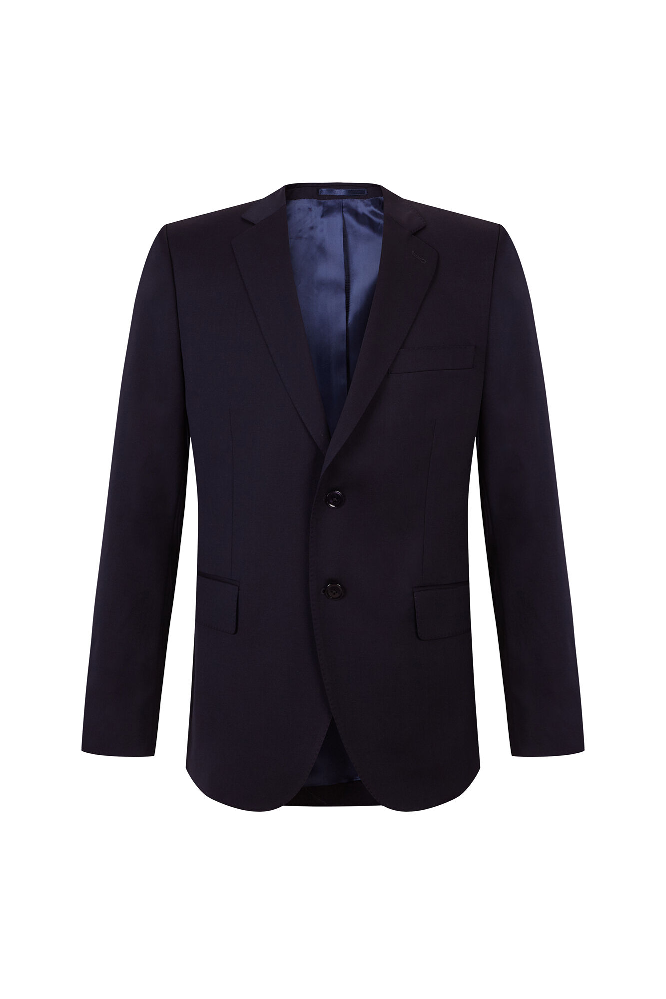 Pedro del Hierro Tailored basic coordinated suit jacket Blue