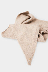 Pedro del Hierro Knit shawl Ecru