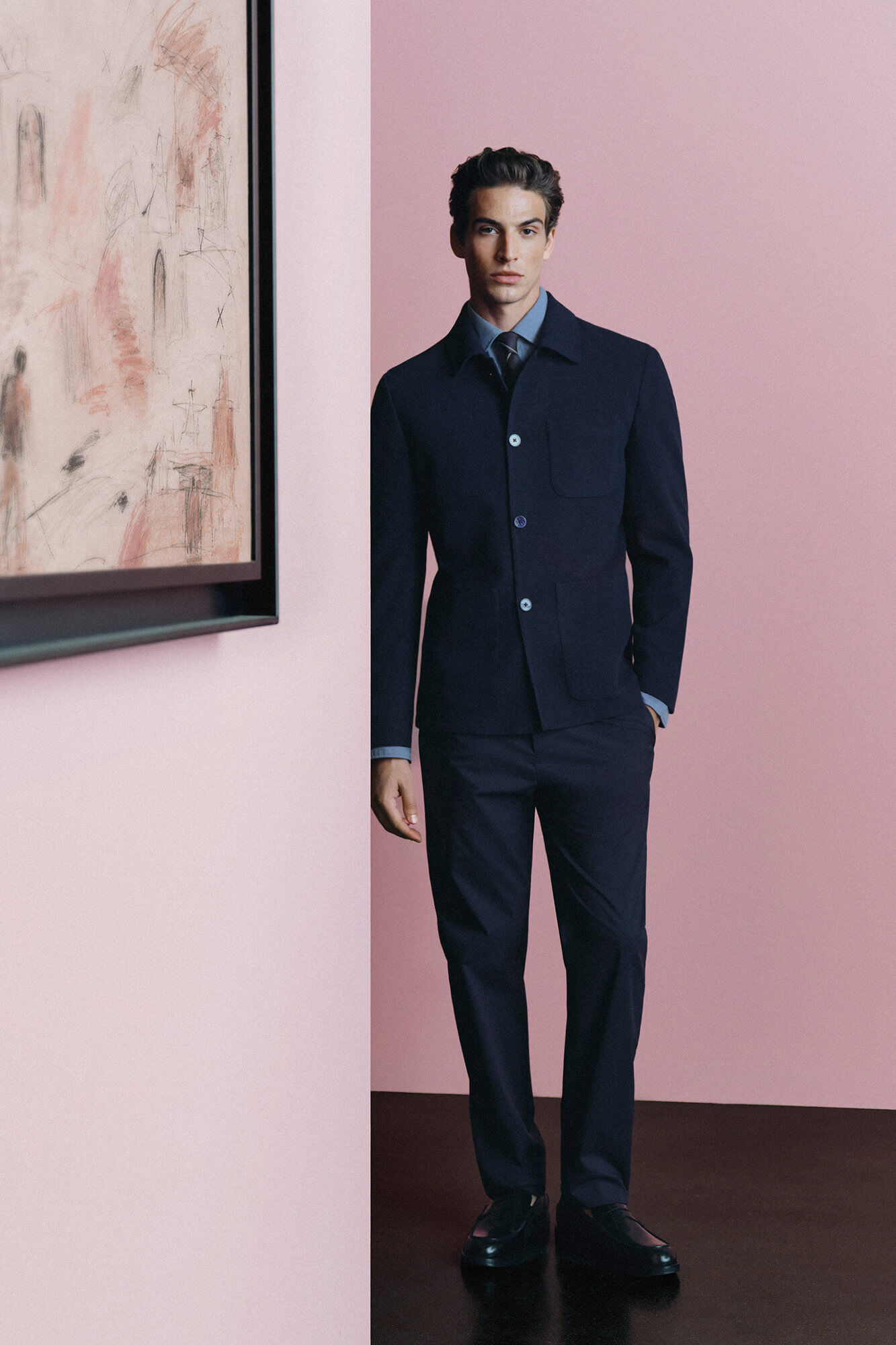 Pedro del Hierro Sobrecamisa de malha