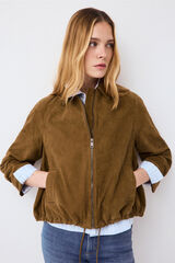 Pedro del Hierro Bomber de camur&ccedil;a Marrom