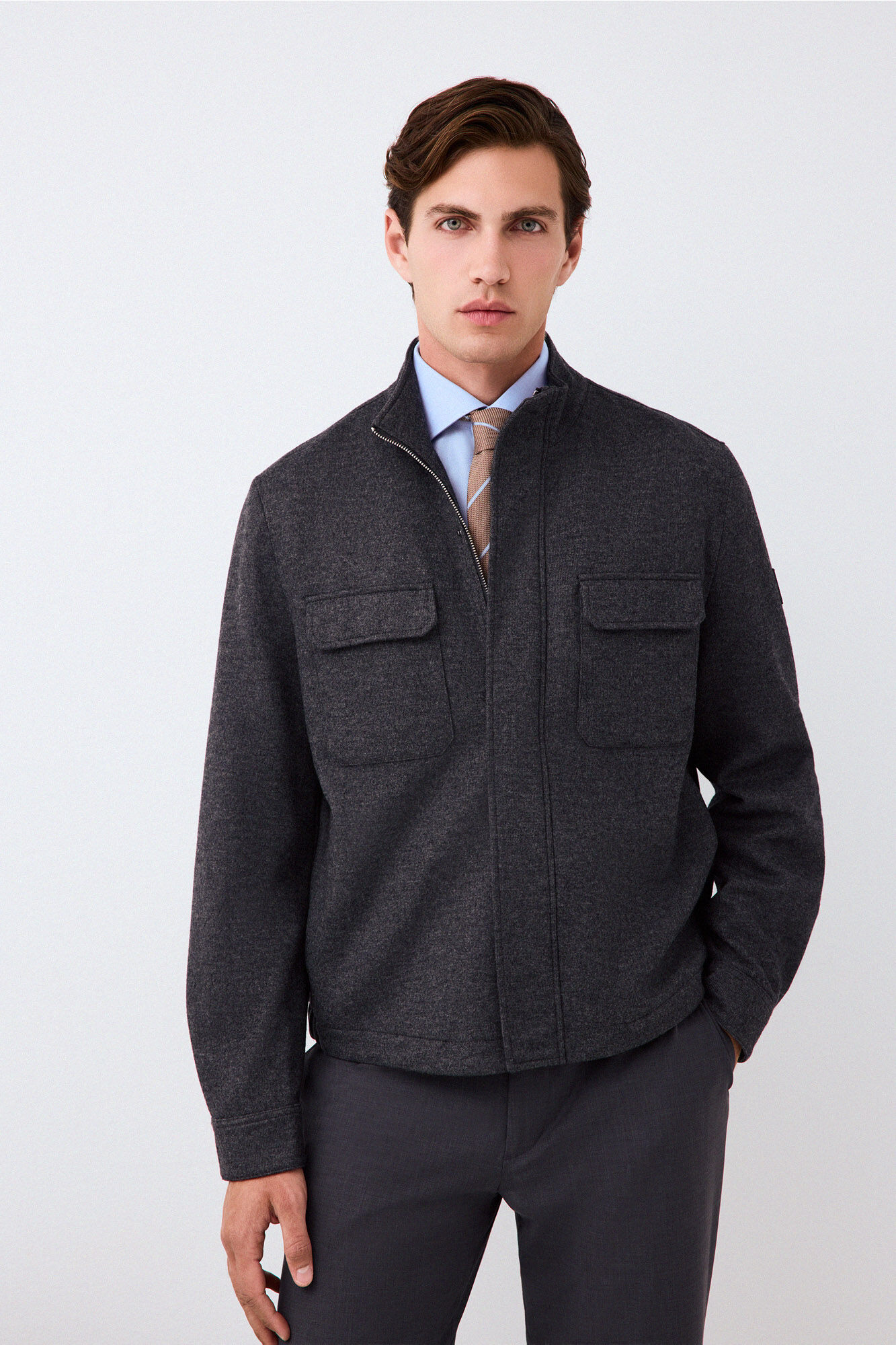 Pedro del Hierro Wool blend knit jacket
