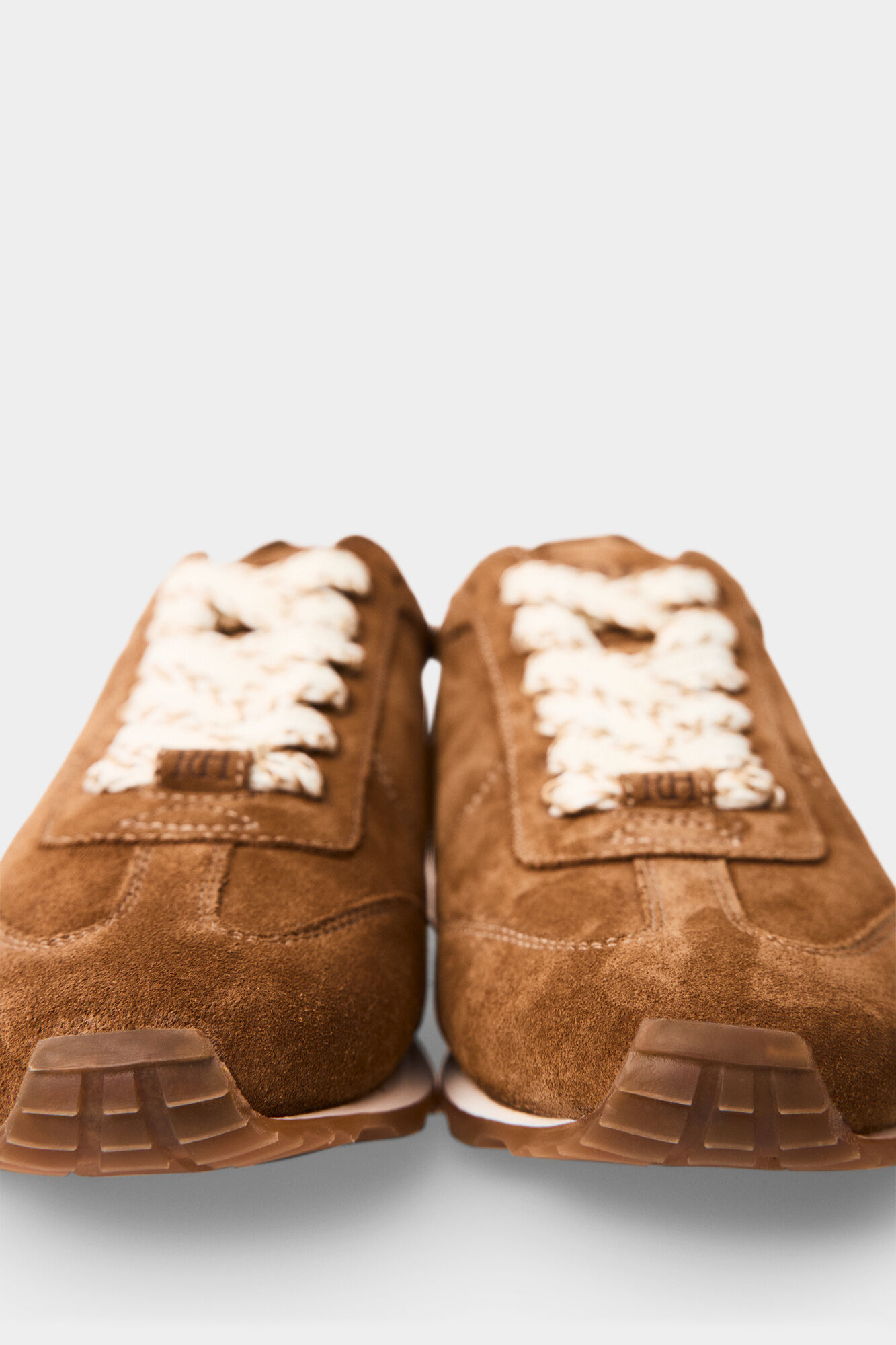 Pedro del Hierro Combined sneaker Brown