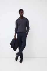 Pedro del Hierro Premium slim chinos Blue
