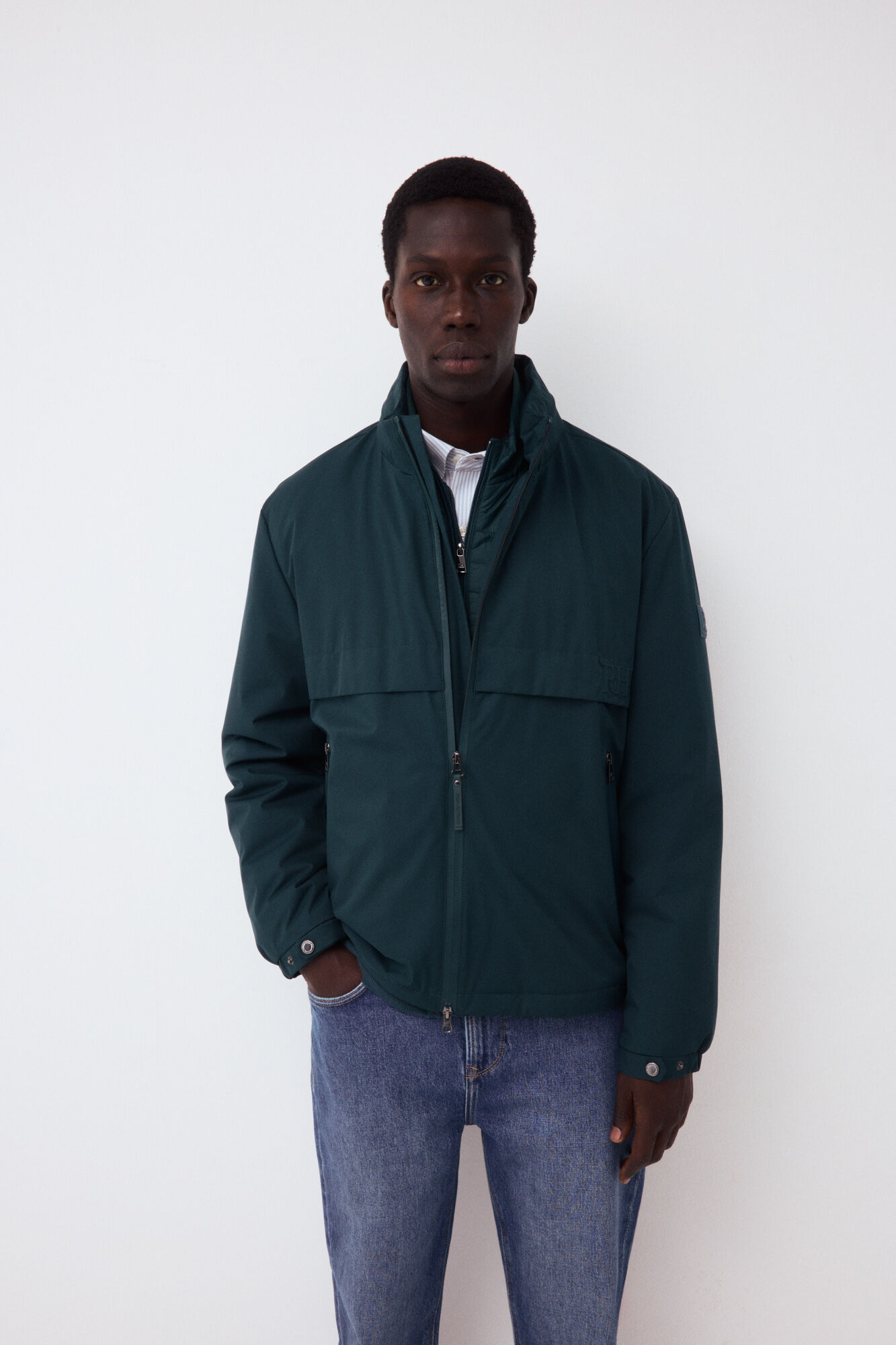 Pedro del Hierro Jacket with zip fastening lining