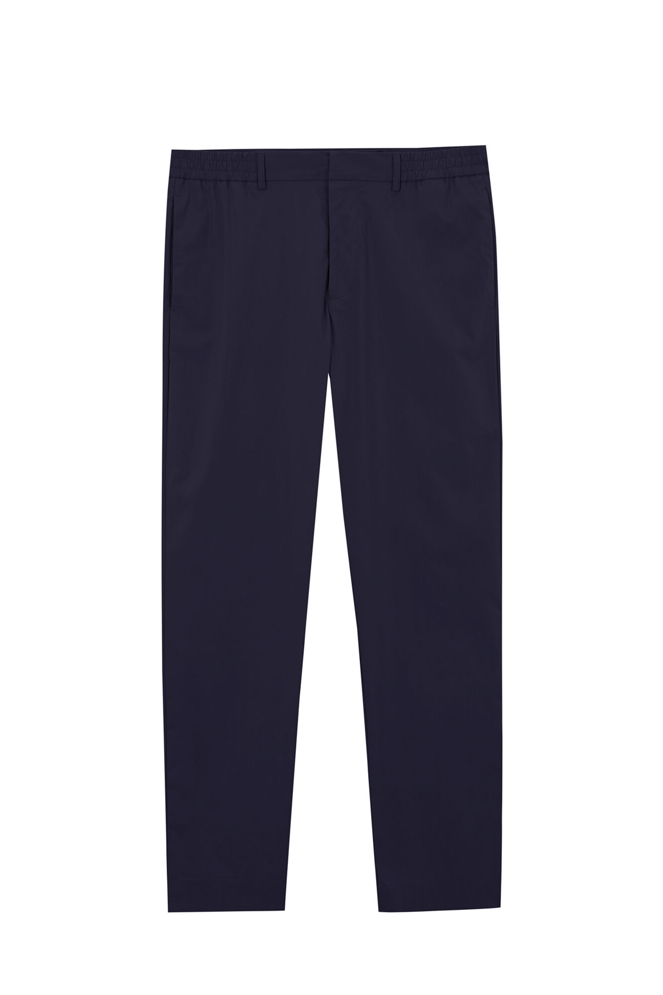 Pedro del Hierro Technical poplin regular chinos Blue