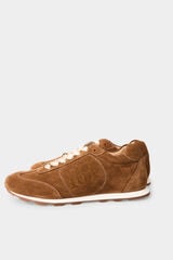 Pedro del Hierro Combined sneaker Brown