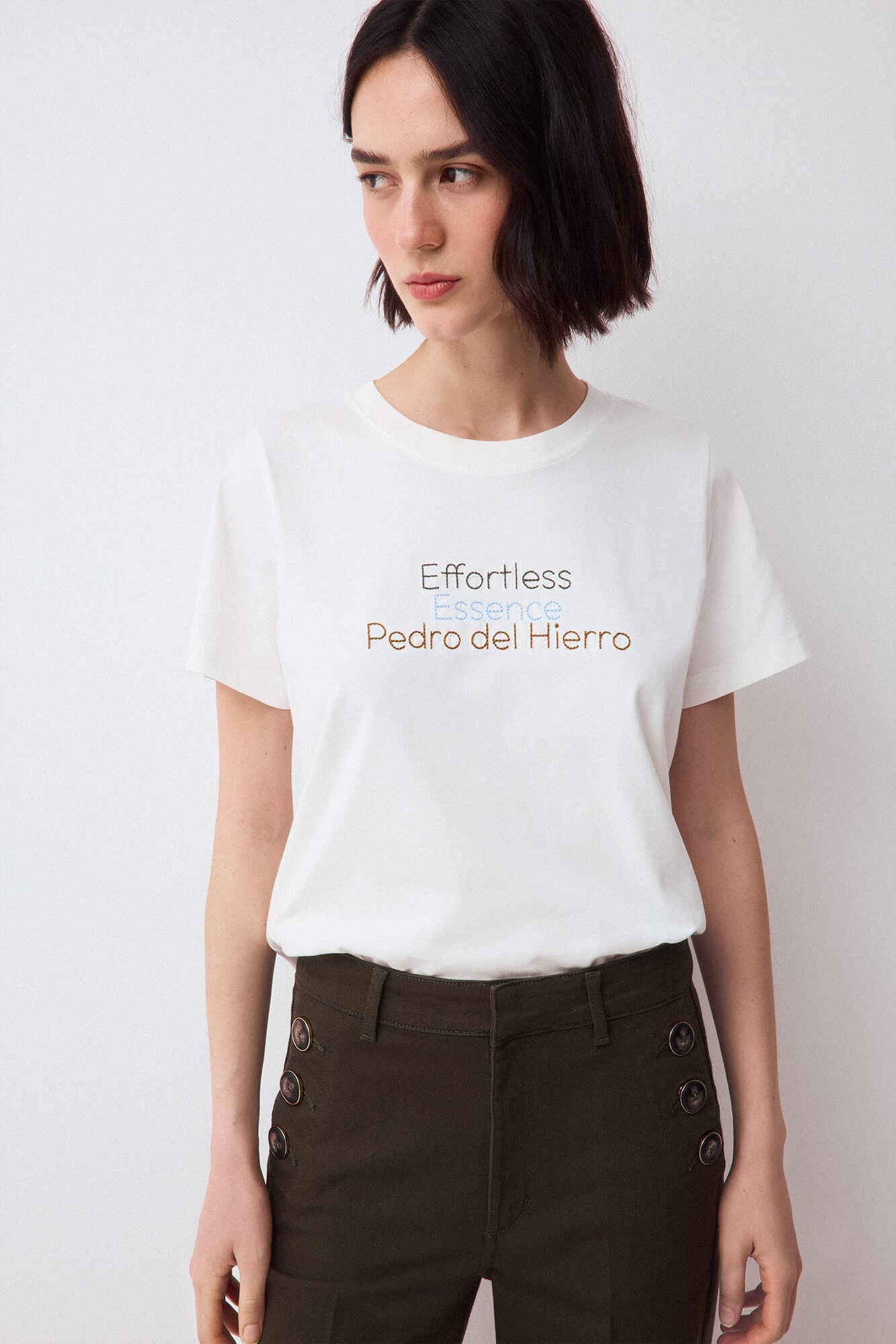 Pedro del Hierro Camiseta manga corta con gr&aacute;fico