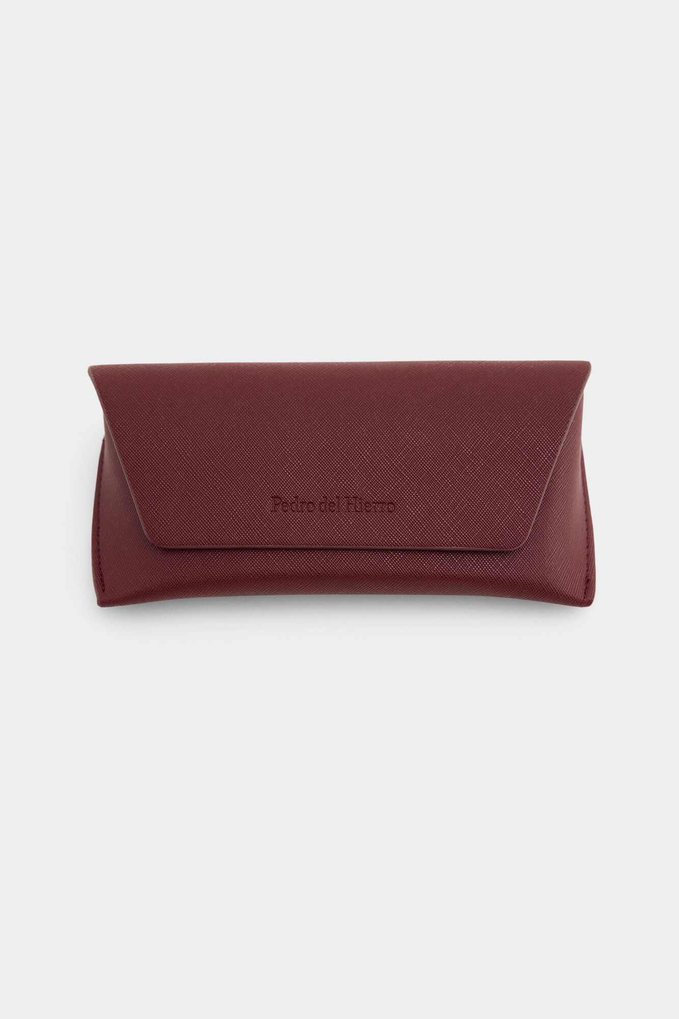 Pedro del Hierro Maxi gafa carey Marr&oacute;n