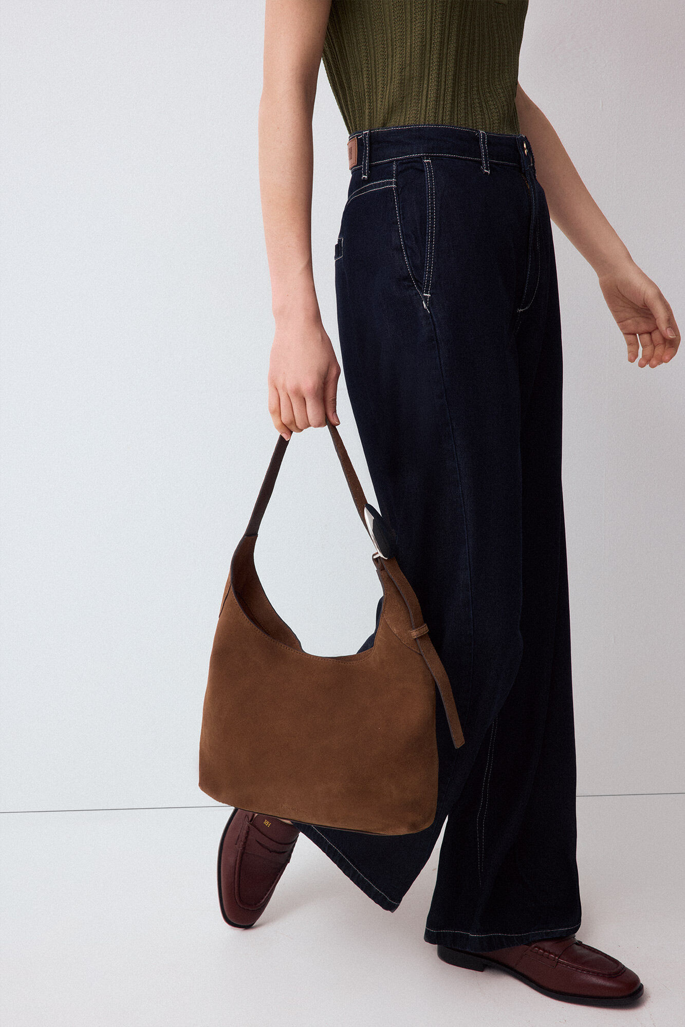 Pedro del Hierro Jeans wide leg arch
