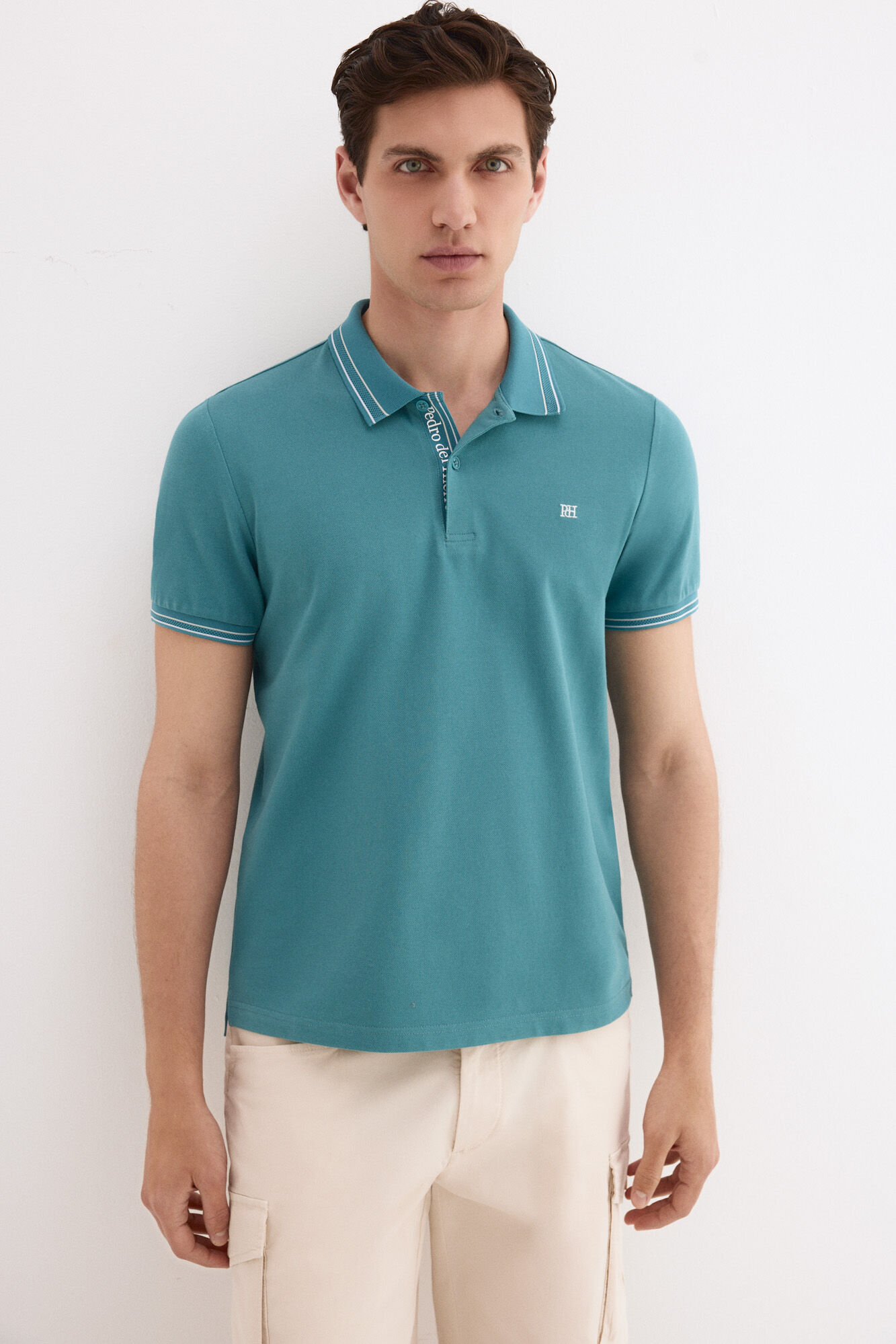 Pedro del Hierro Polo de jacquard