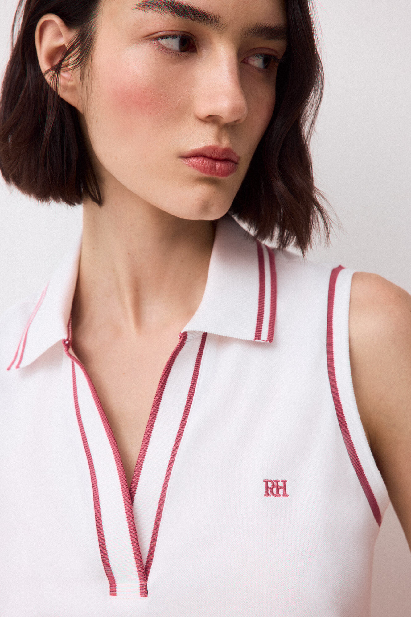 Pedro del Hierro Sleeveless polo shirt