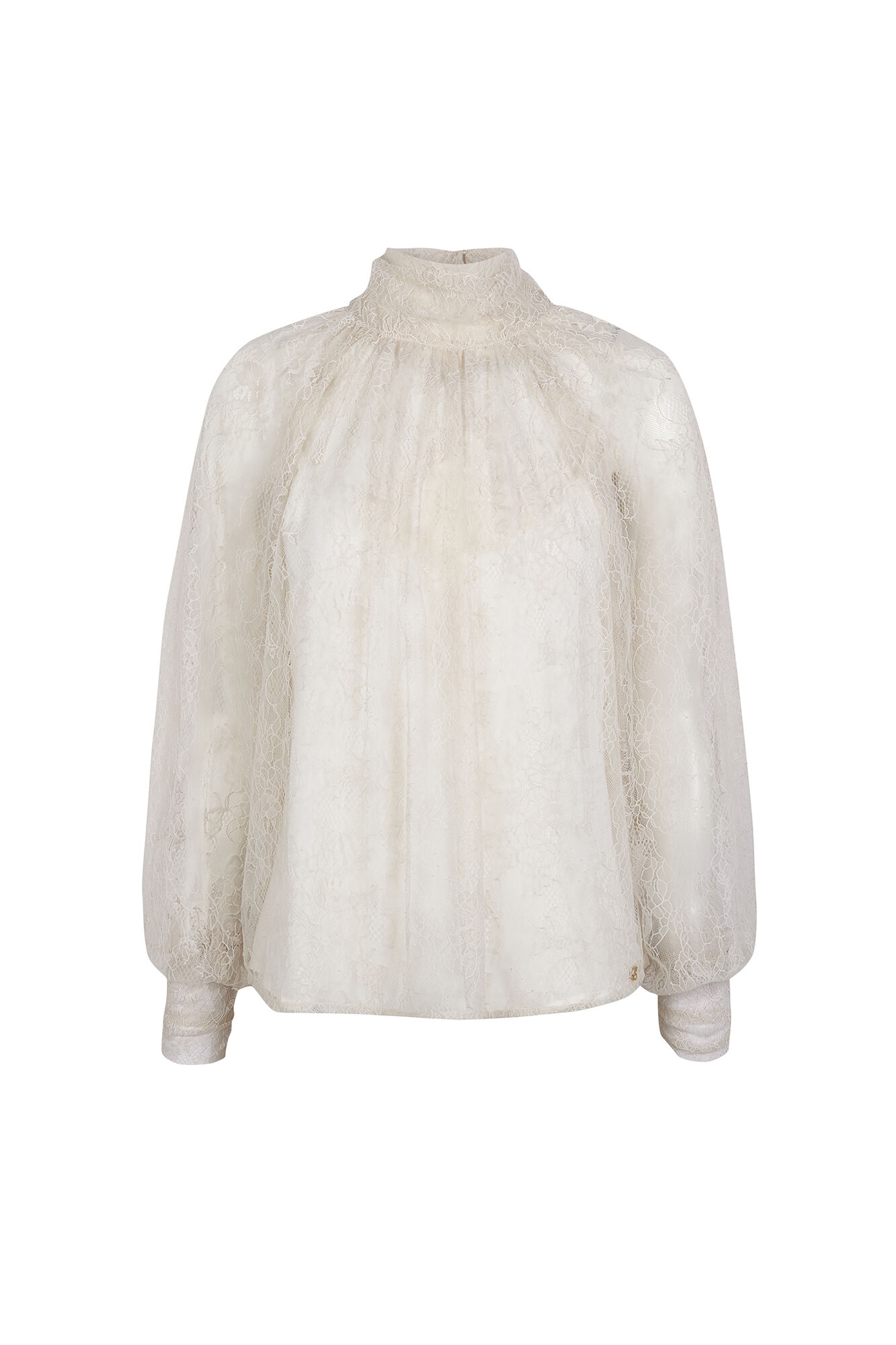Pedro del Hierro Lace romantic blouse White