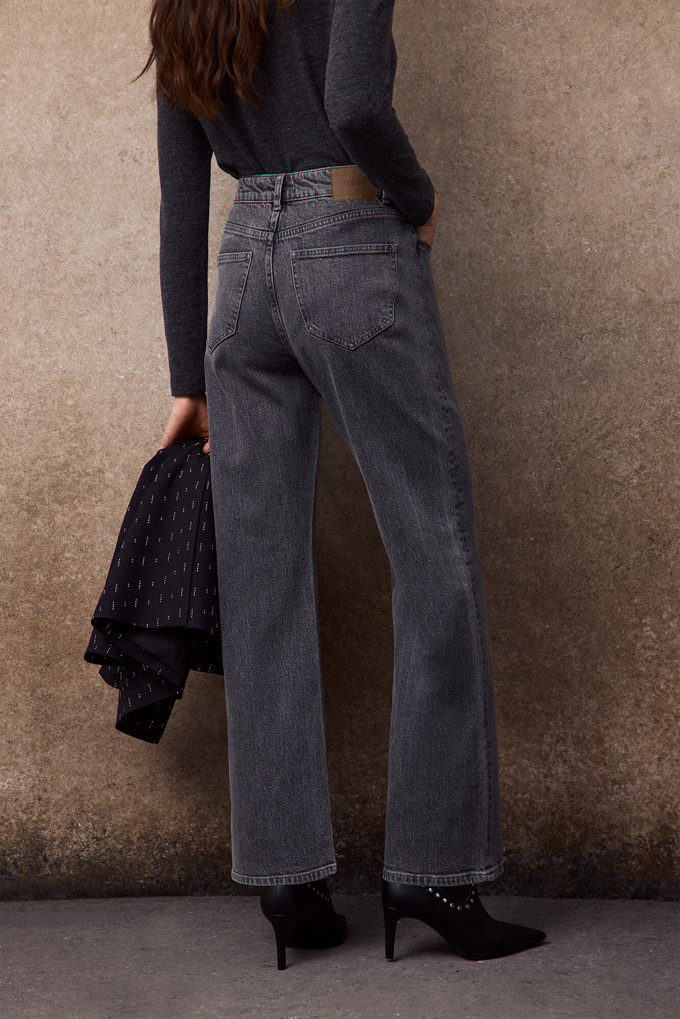 Slowlove New straight jeans Grey