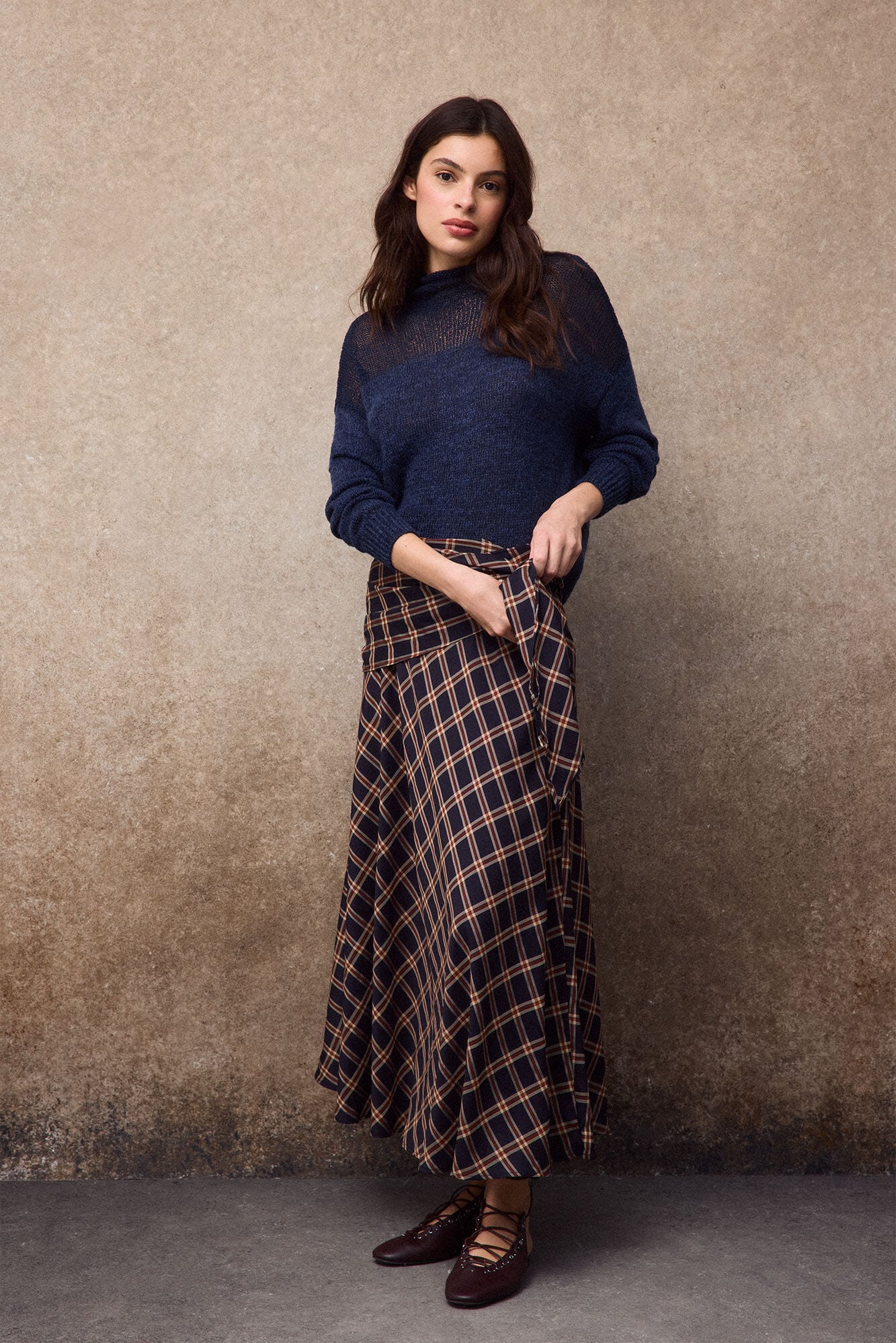 Slowlove Camisola com corte cintado transparente