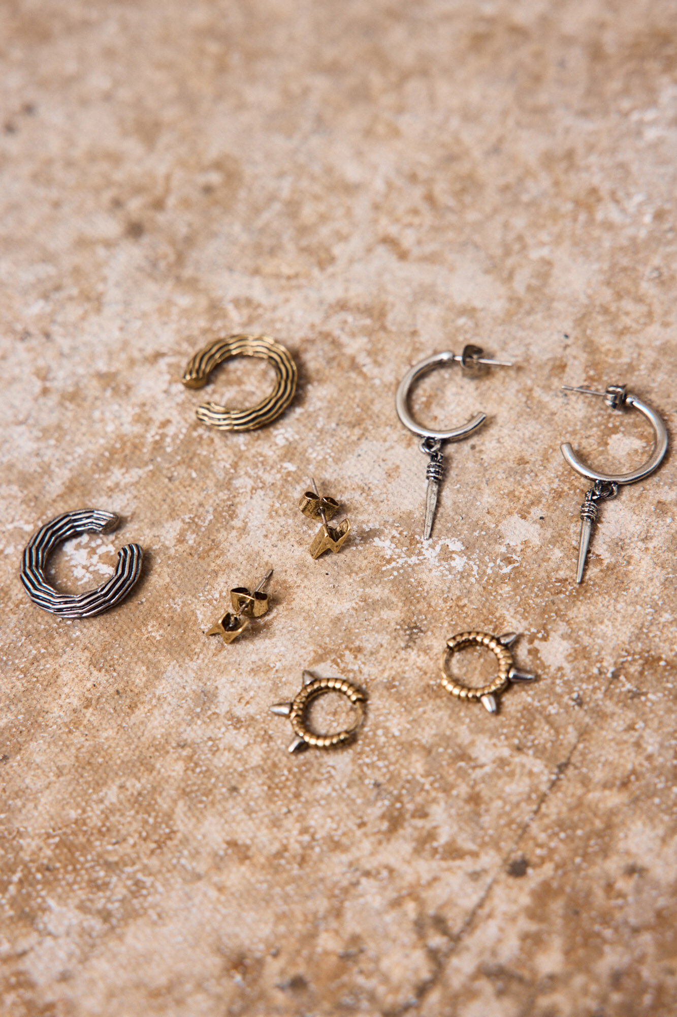 Slowlove Earrings pack Multicolour