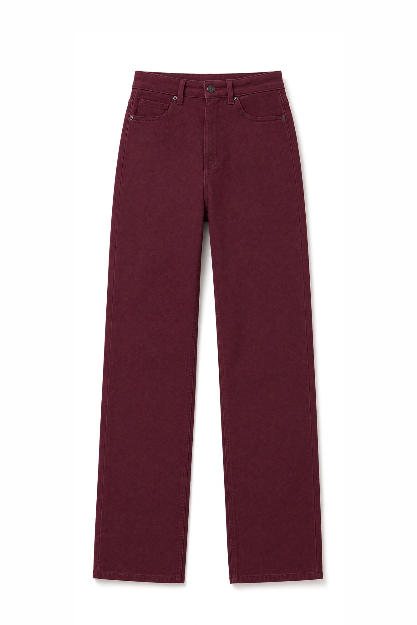 Slowlove New straight jeans Maroon