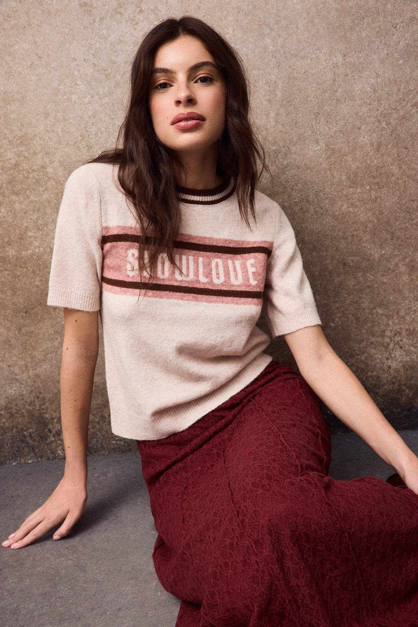 Slowlove Camisola com logo SLOWLOVE