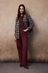 Slowlove New straight jeans Maroon