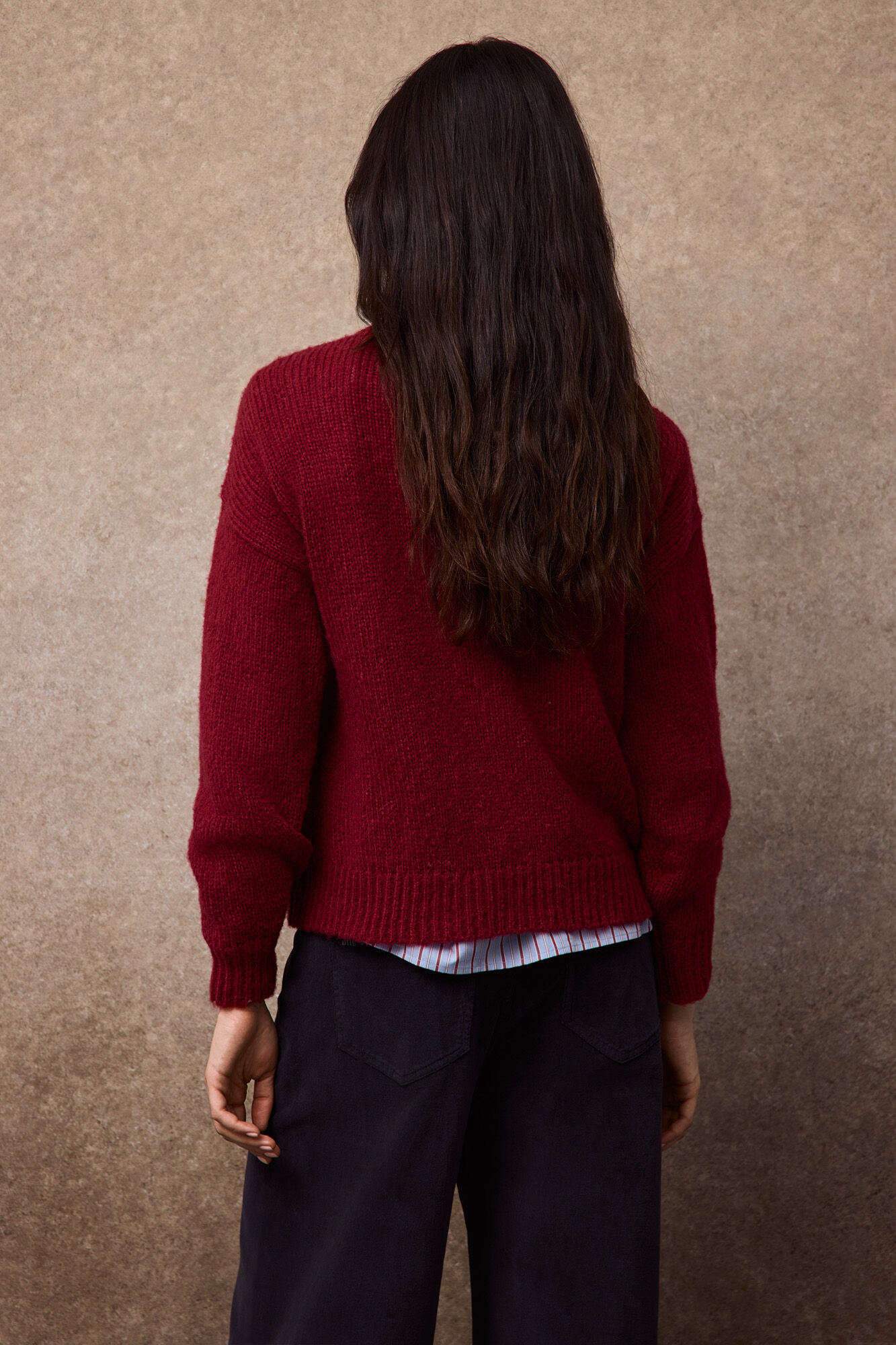 Slowlove Basic jumper Red