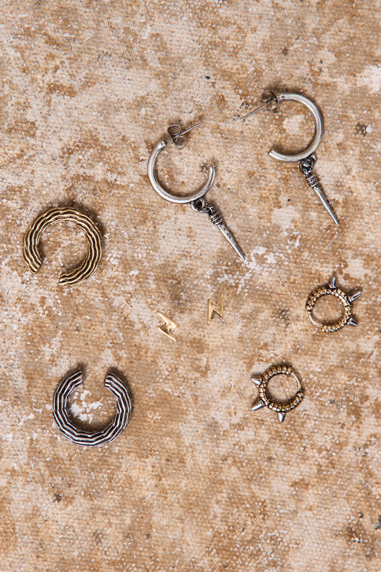Slowlove Earrings pack Multicolour