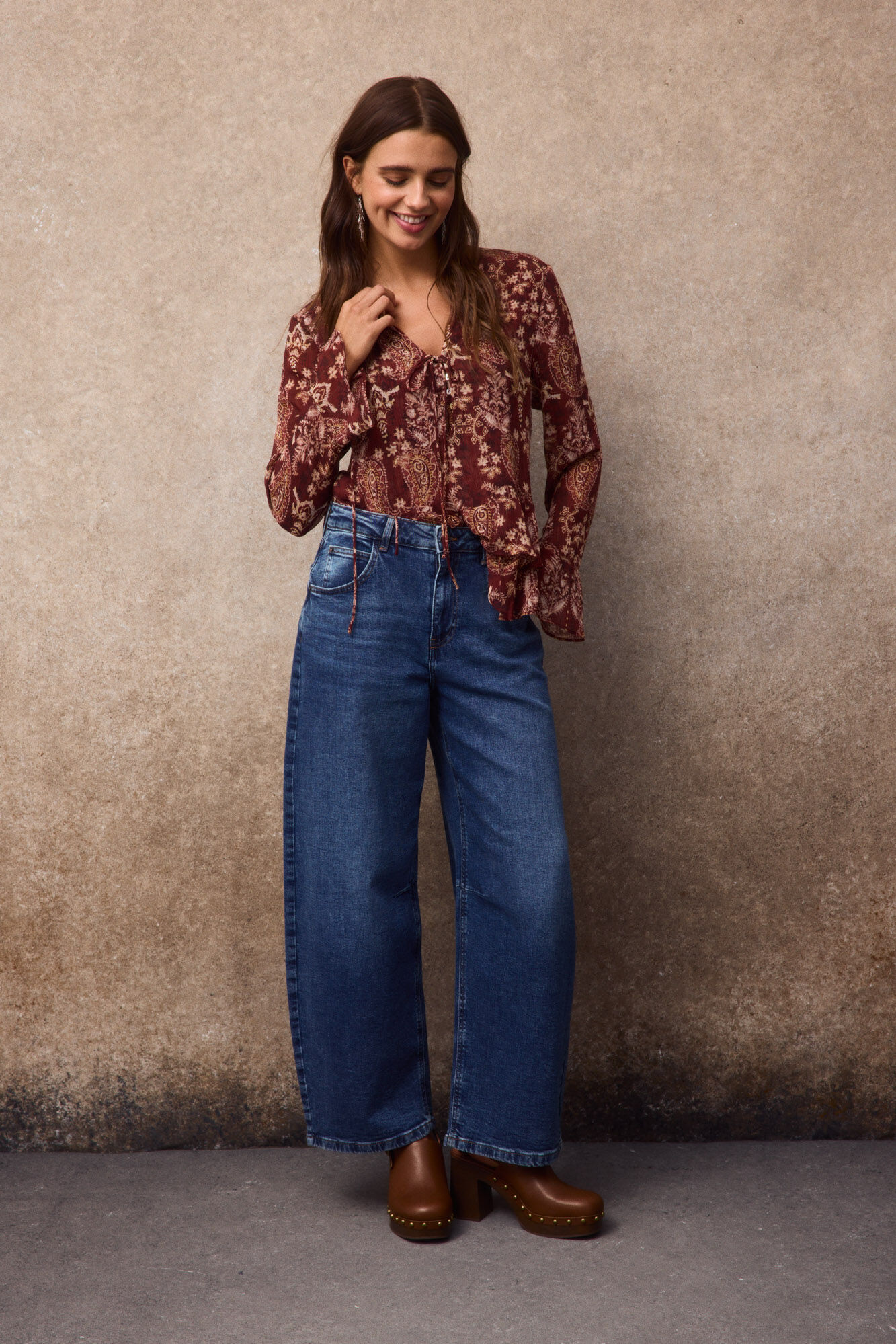 Slowlove Wide barrel jeans
