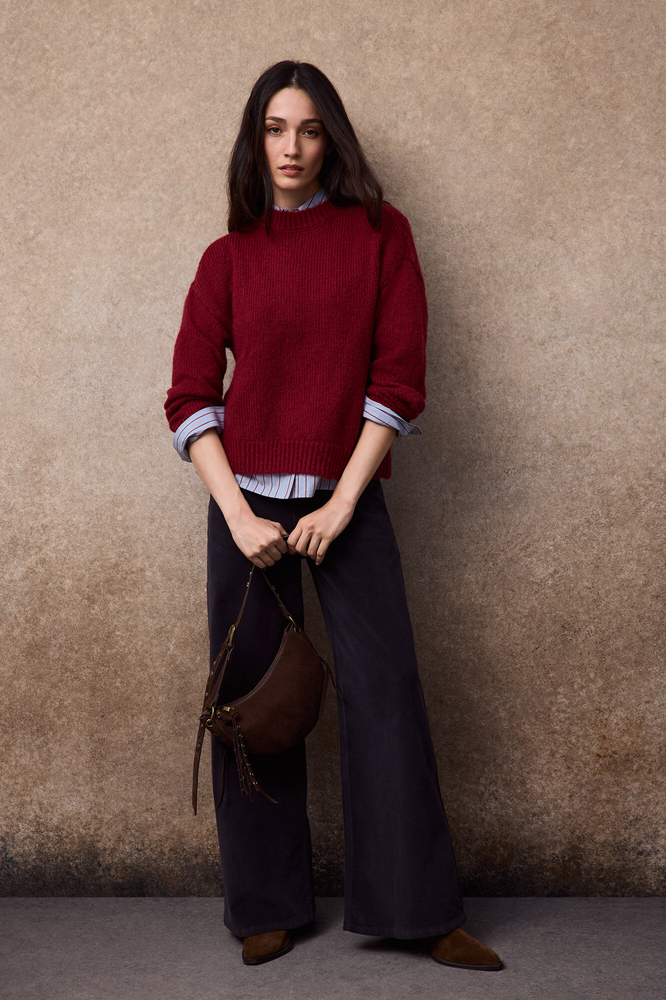 Slowlove Basic jumper Red