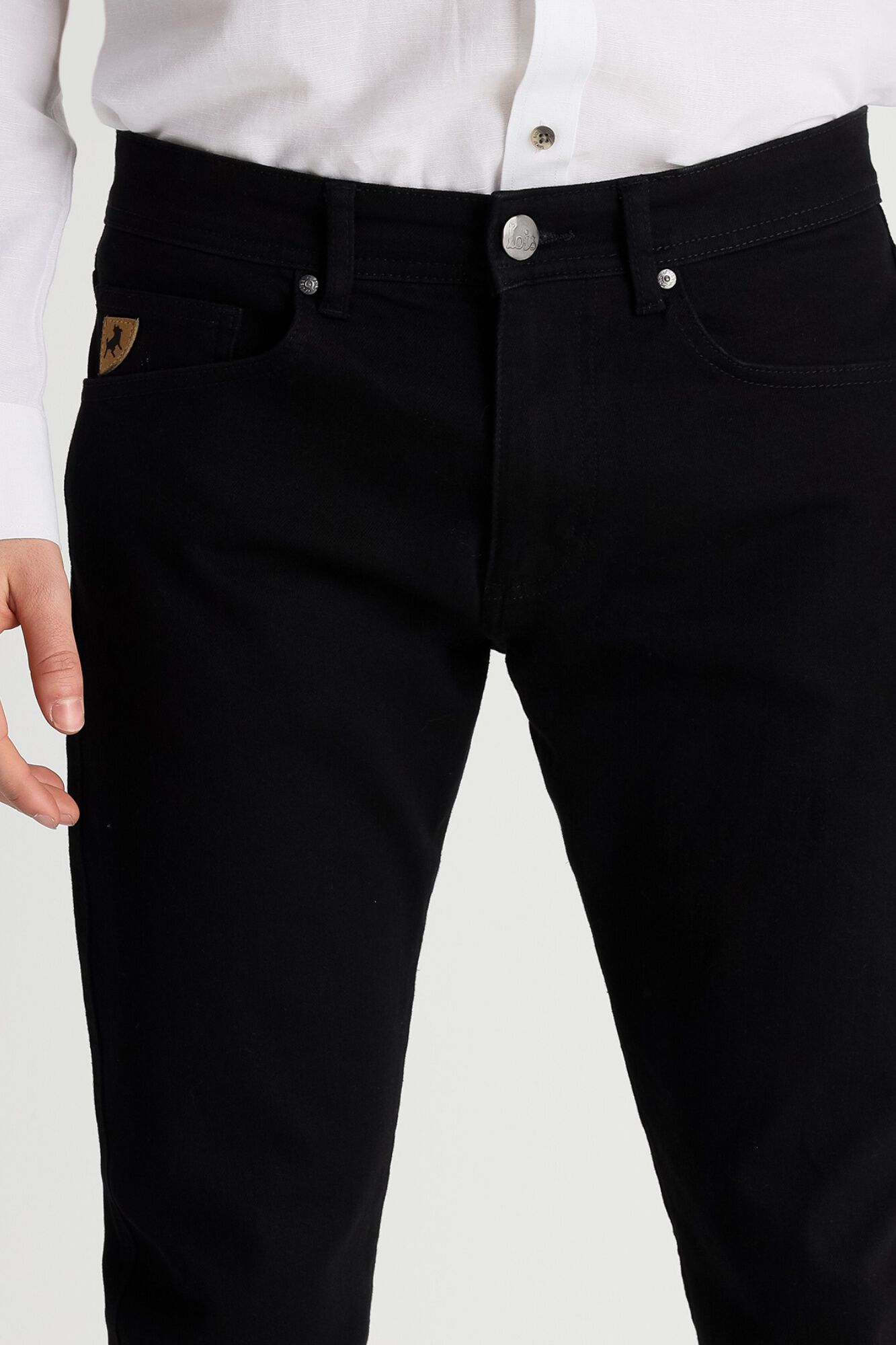 Lois Jeans regular fit negro
