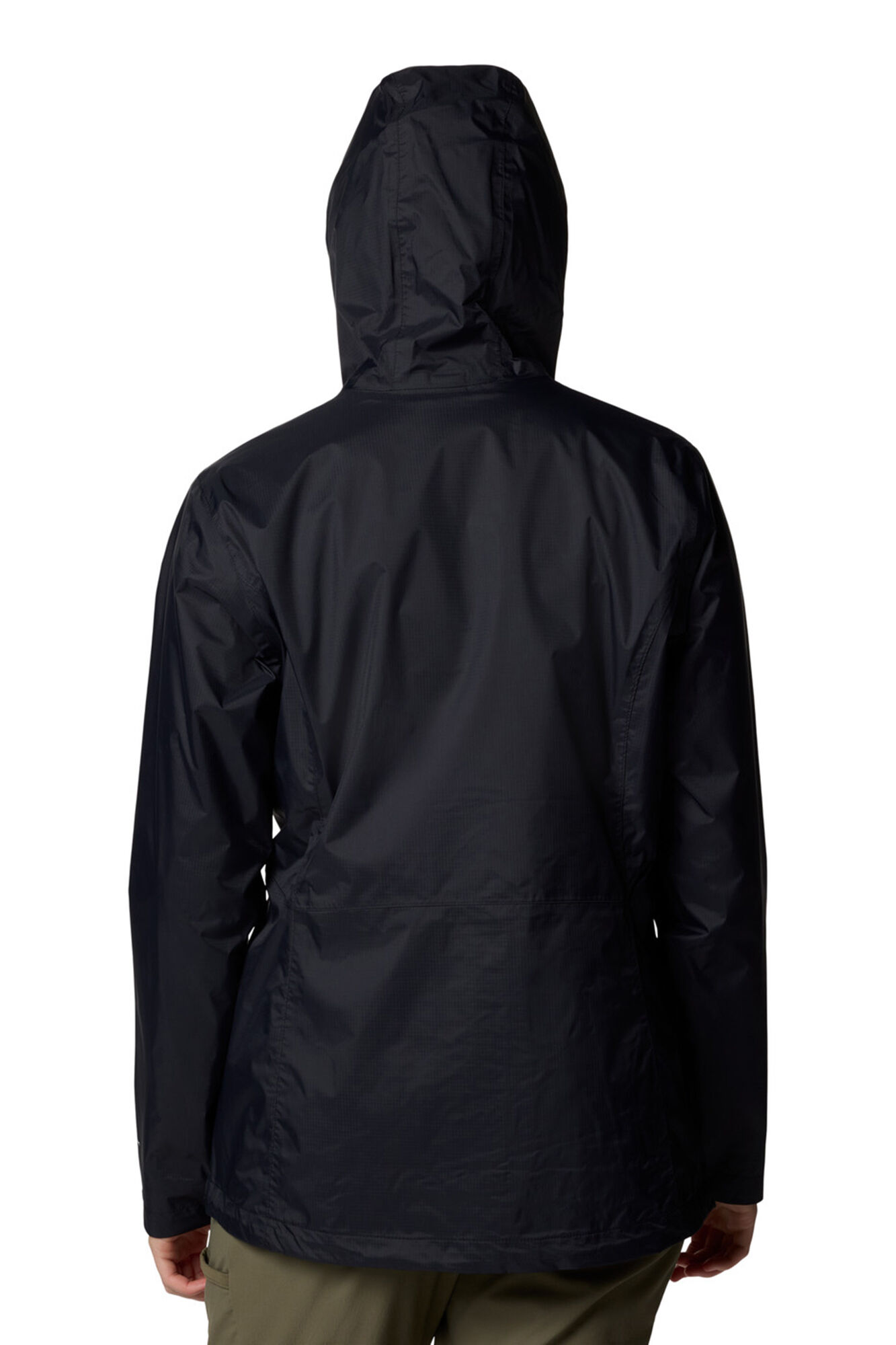 Columbia Chaqueta impermeable con capucha negro