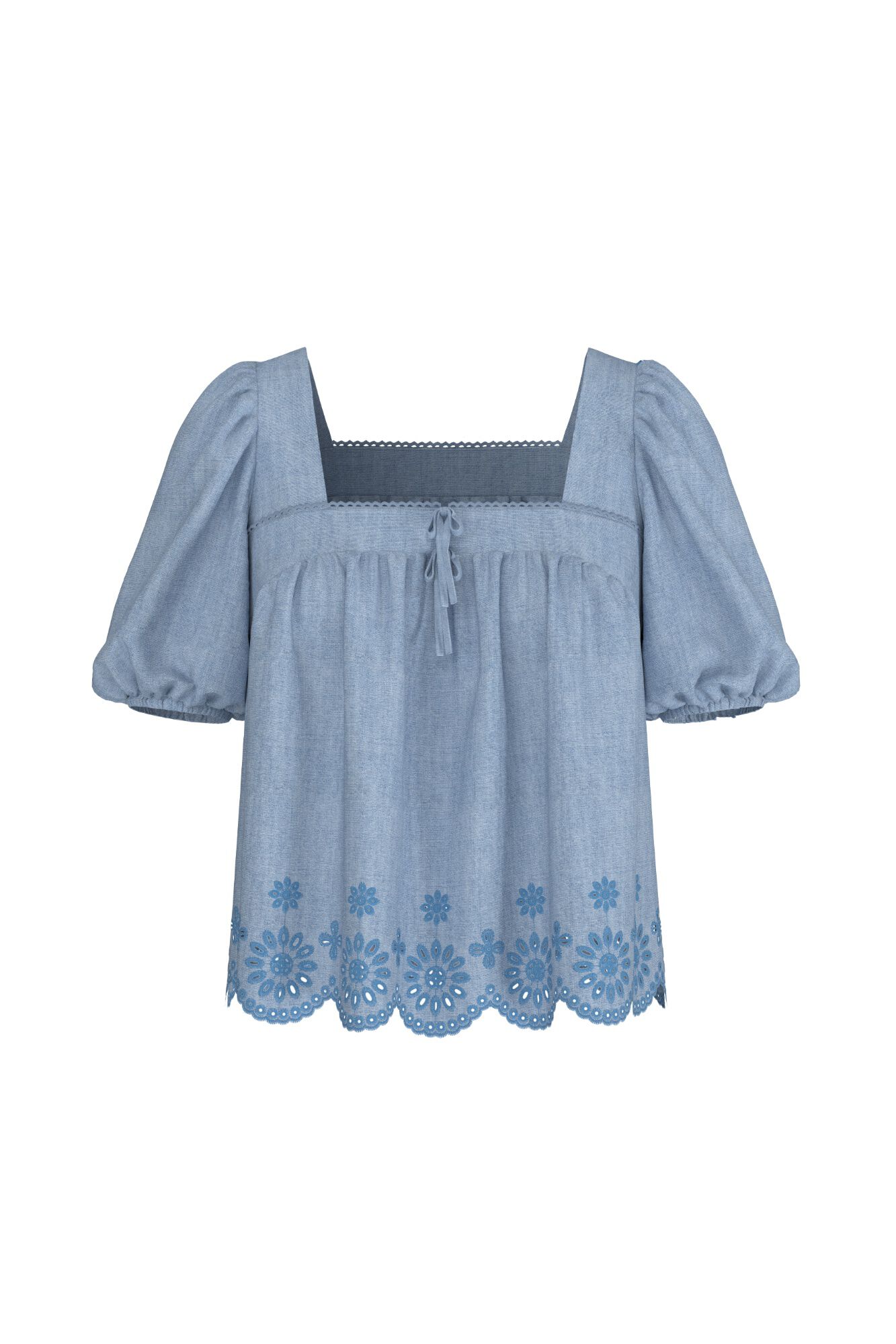 Levi's Blusa de manga corta azul