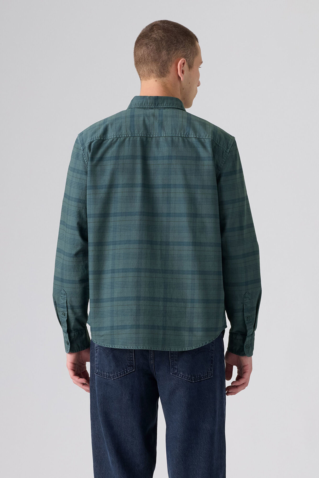 Levi's Camisa estampada de manga comprida branco
