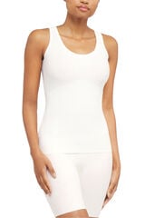 Spanx Camiseta tirantes moldeadora invisible blanco