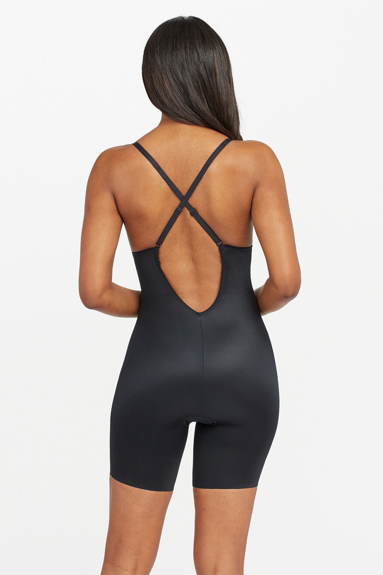 Spanx Braguita faja reductora escote U negra Spanx preto