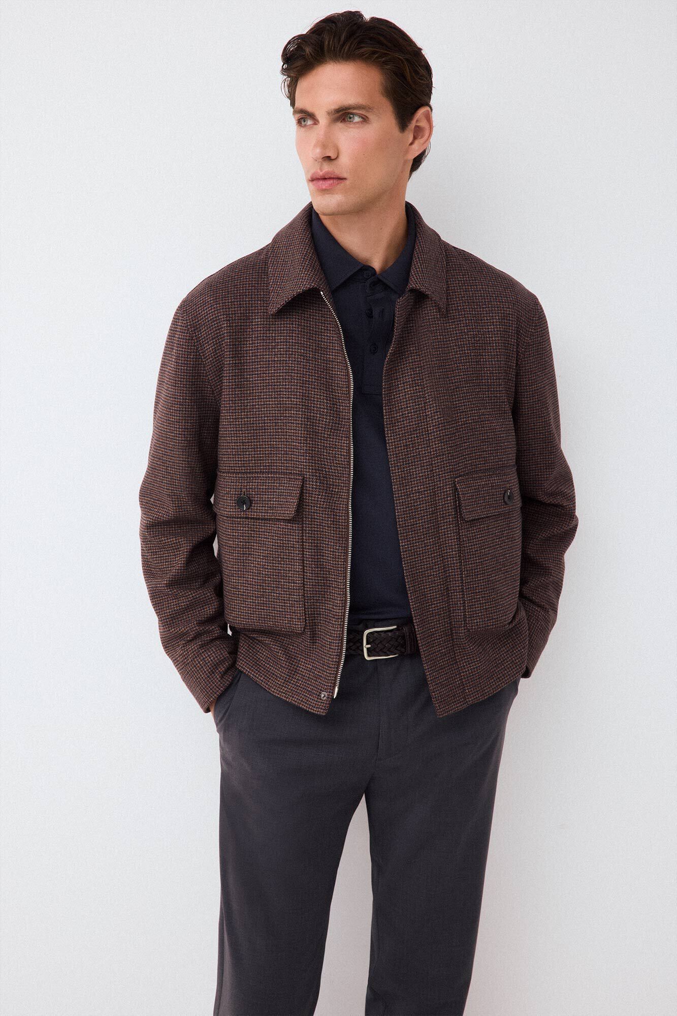 Shirt, waist and jacket set