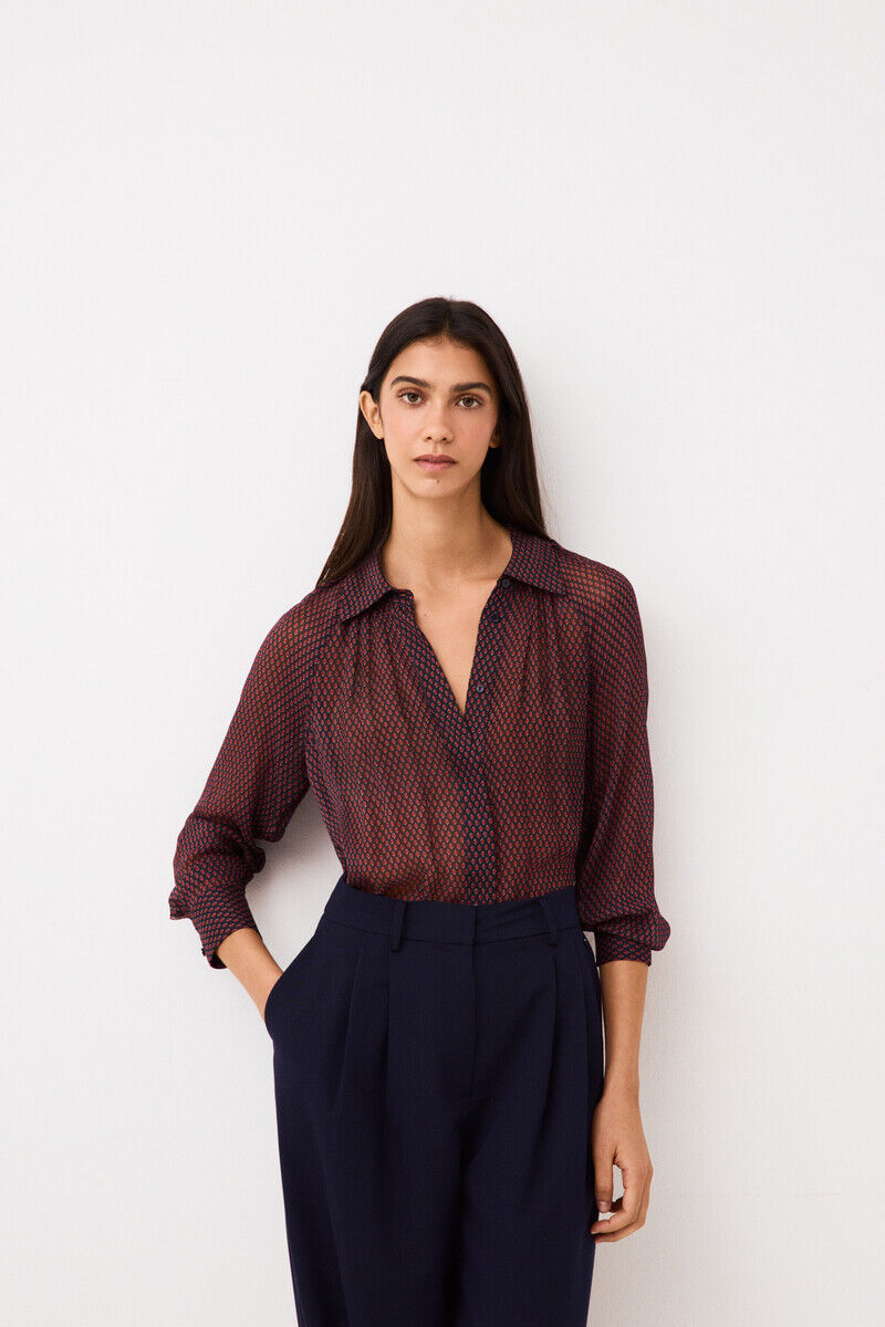 Conjunto de pantal&oacute;n y blusa