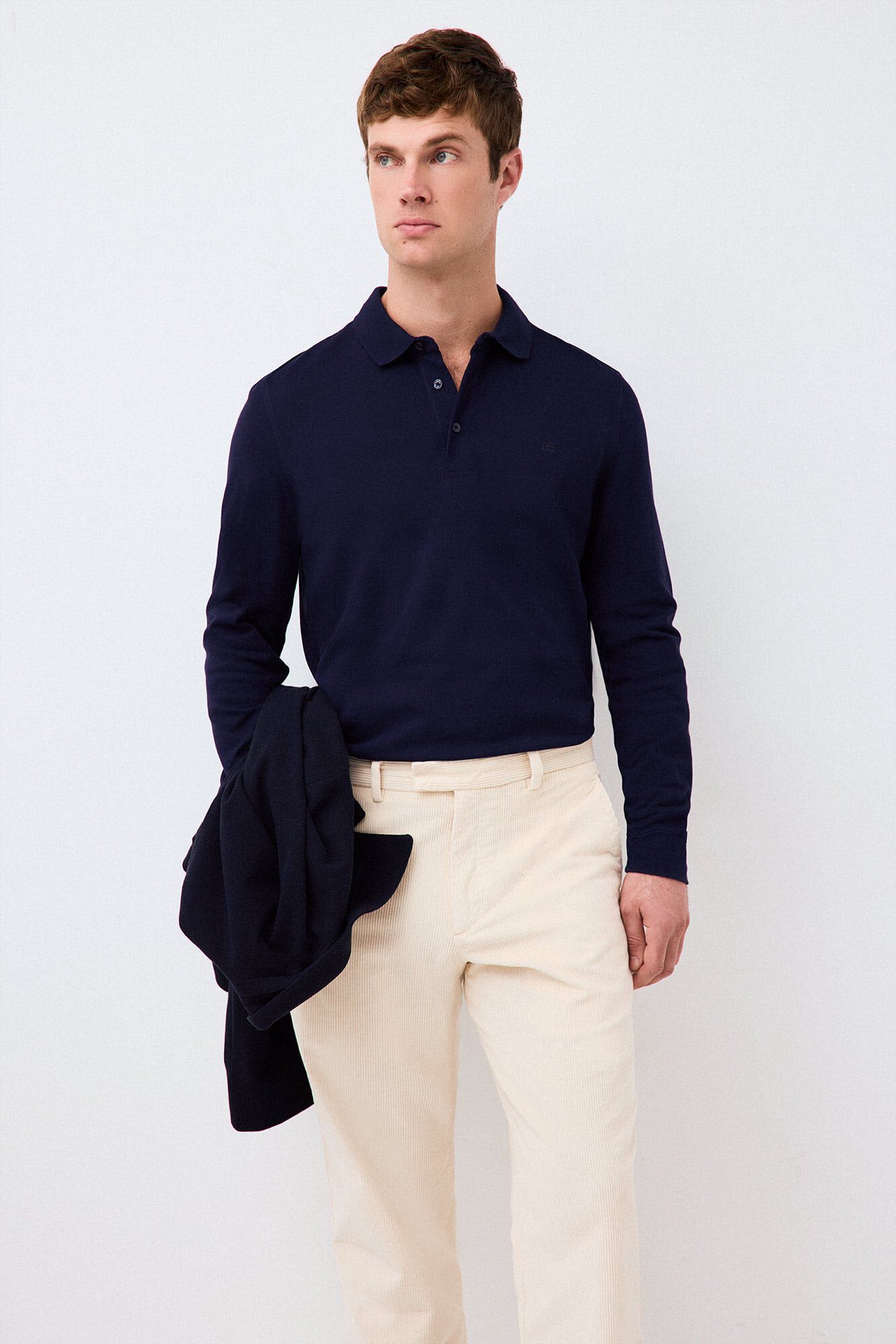 Conjunto de cal&ccedil;as e polo