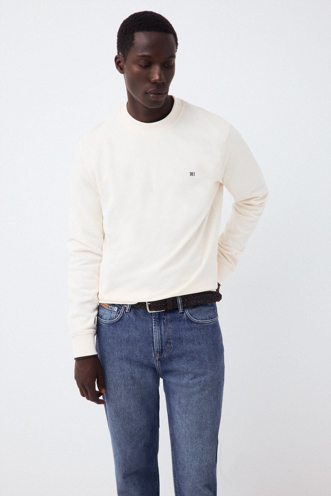 Jeans and sweatshirt set